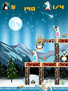 Tải game Crazy Penguin Assault cho điện thoại