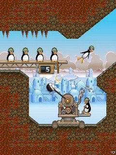 Tải game Crazy Penguin Catapult 2 - bắn chim cánh cụt cho điện thoại